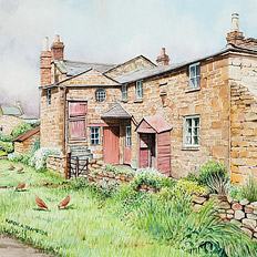 Karen Frampton, New Forest Artist, paintings, greeting cards, murals, slate, Hampshire, UK